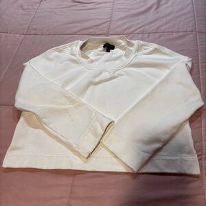 Burberry white sweater size XS